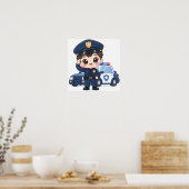 Poster Petit Officier Amical (Cuisine)