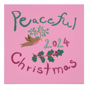 Poster Petit ornement de Noël 2024