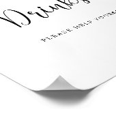 Poster petit ours Boissons vous aider (Coin)