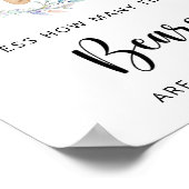 Poster Petit ours devinez combien de nounours (Coin)