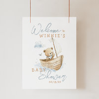 Petit Ours Marin Bienvenue Baby Shower