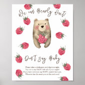 Poster Petit Ours - Ne dites pas bébé (Devant)