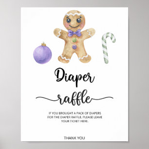 Poster Petit pain d'épice biscuit tombole