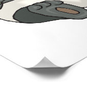 Poster petit panda (Coin)