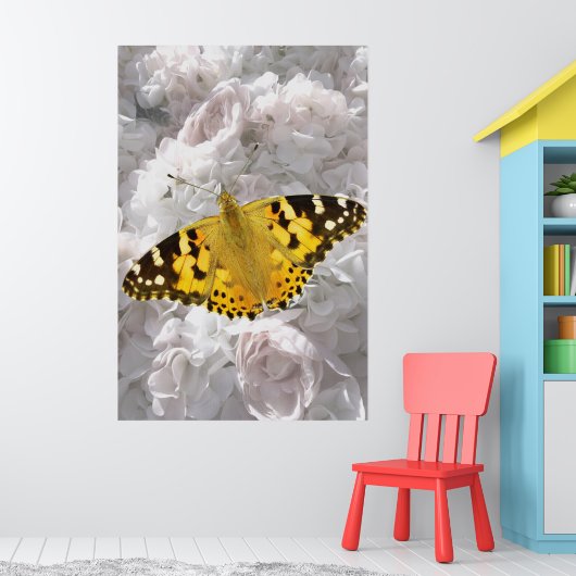 Poster Petit papillon Tortoiseshell (Pépinière 1)