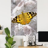 Poster Petit papillon Tortoiseshell (Bureau à domicile)