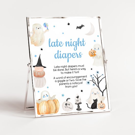 Poster Petit Petit Boo Halloween Diapos de nuit