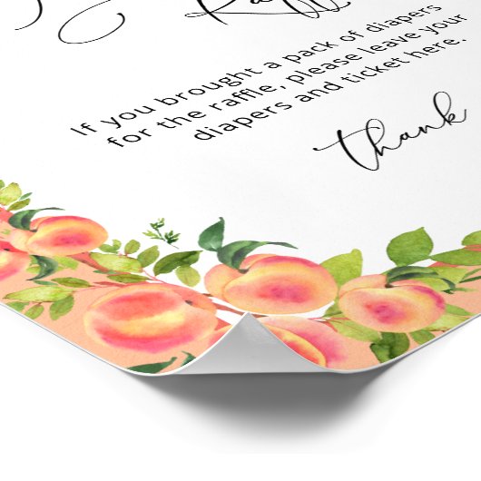 Poster Petit Poche Refus de couche moderne (Coin)