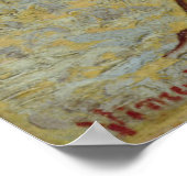 Poster Petit poirier en fleurs par Vincent Van Gogh (Coin)