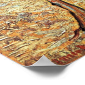 Poster Petit poirier en fleurs par Vincent van Gogh (Coin)