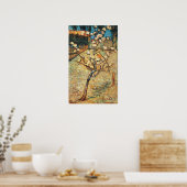 Poster Petit poirier en fleurs par Vincent van Gogh (Cuisine)