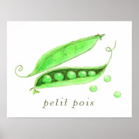 Poster Petit Pois