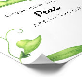 Poster Petit pois - devine combien de pois (Coin)
