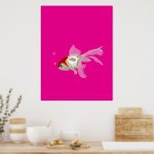 Poster Petit poisson rouge - (Cuisine)