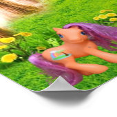 Poster Petit Poney et Licornes (Coin)
