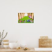Poster Petit Poney et Licornes (Cuisine)