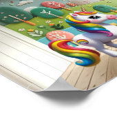 Poster Petit Poney et Licornes (Coin)