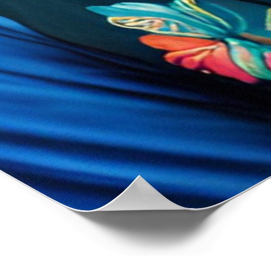 Poster Petit portrait de princesse (Coin)