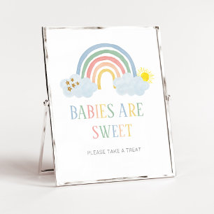 Poster Petit Rayon de Soleil Bébés Sont Doux Panneau