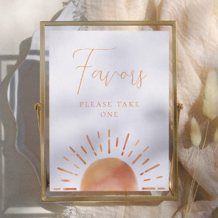 Poster Petit Rayon de Soleil Cadeaux de Baby Shower Panne