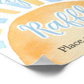 Poster Petit rayon de soleil Raffle de couche de soleil (Coin)