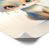 Poster Petit Renard Mignon (Coin)