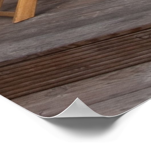 Poster Petit restaurant (Coin)