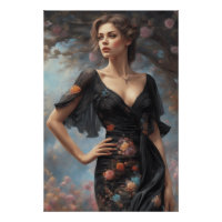 Petit Robe Noire LBD Art AI Mode améliorée