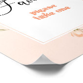 Poster Petit thème pêche Favoriser s'il vous plaît prendr (Coin)