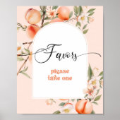 Poster Petit thème pêche Favoriser s'il vous plaît prendr (Devant)