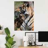 Poster Petit tigre (Bureau à domicile)