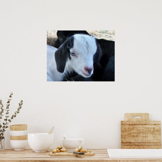 Poster Petit visage enfant (Cuisine)