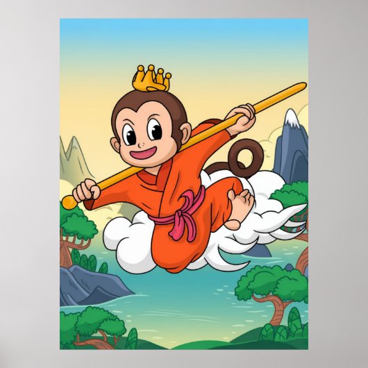 Poster Petit Wukong Skyward (Devant)