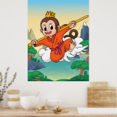 Poster Petit Wukong Skyward (Cuisine)
