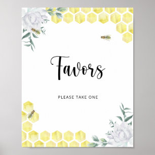Poster petite abeille est en route \ Faveurs