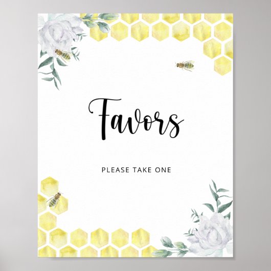 Poster petite abeille est en route \ Faveurs (Devant)