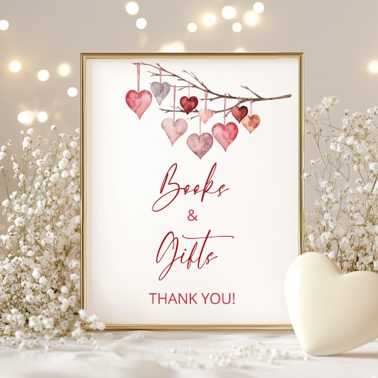 Poster Petite amour Valentines Livres et Cadeaux