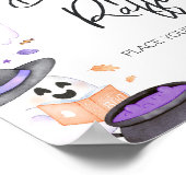 Poster Petite barrette violette Halloween Raffle de couch (Coin)