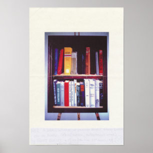 Poster Petite bibliothèque américaine 1985
