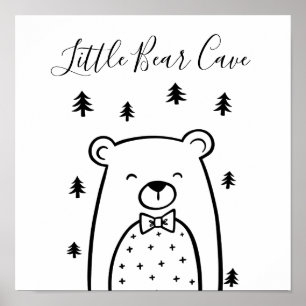 Poster Petite caverne d'ours