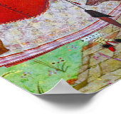 Poster Petite circonscription rouge (Coin)