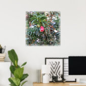 Poster petite cloche rouge (Bureau à domicile)