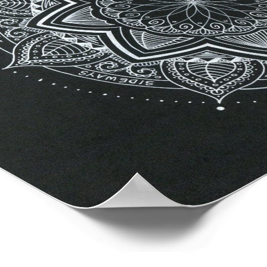 Poster Petite Corvette Rouge (Coin)