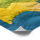 Poster Petite courtepointe comme design (Coin)