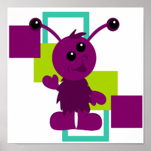 Poster Petite créature Alien Monster