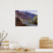 Poster Petite Creuse, soleil de Claude Monet (Cuisine)