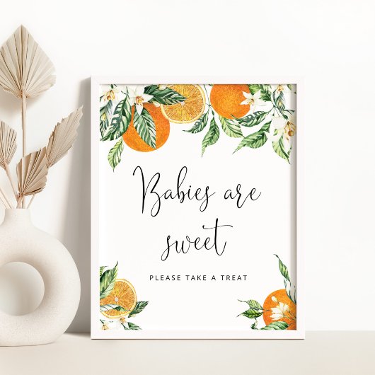 Poster Petite cutie Les bébés sont doux