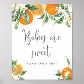 Poster Petite cutie Les bébés sont doux (Devant)