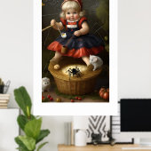 Poster Petite Demoiselle Muffet (Bureau à domicile)
