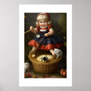 Poster Petite Demoiselle Muffet